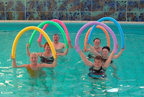 Polio-Wassertherapie im Kurmittelhaus in Bad Laer / Niedersachsen