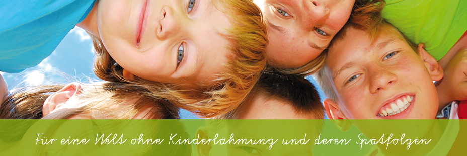 Für eine Welt ohne Kinderlähmung und deren Spätfolgen